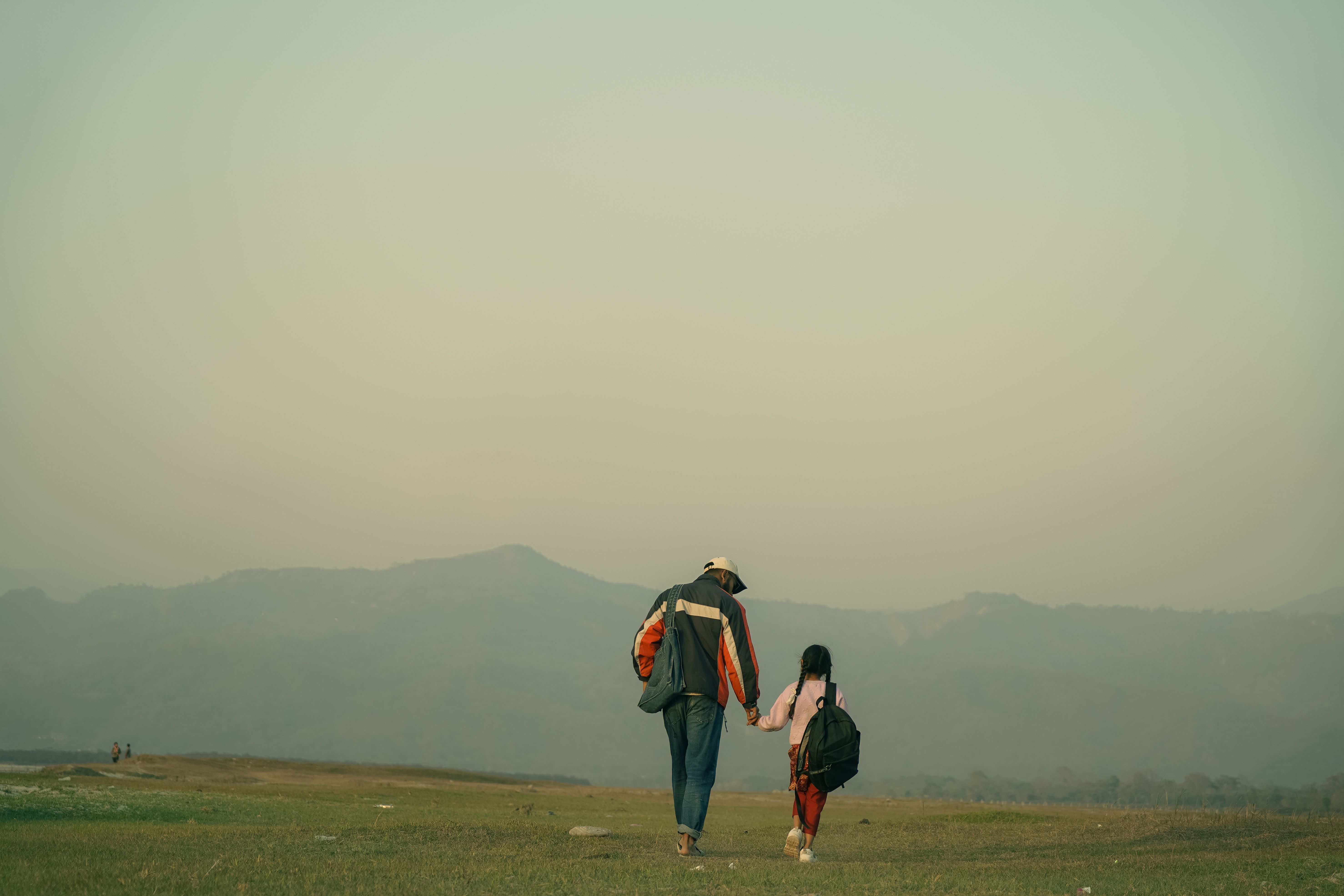 Walking with child